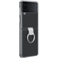 Coque avec anneau Samsung G Z Flip 4 Transparente Samsung