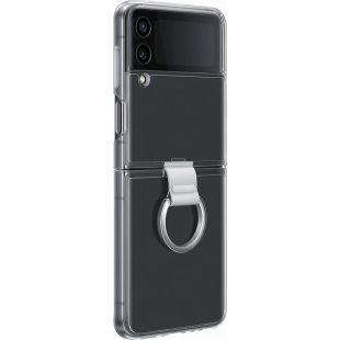 Coque avec anneau Samsung G Z Flip 4 Transparente Samsung