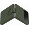 Coque Samsung G Z Flip 4 Silicone avec anneau Kaki Samsung