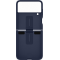 Coque Samsung G Z Flip 4 Silicone avec anneau Bleu marine Samsung