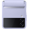 Coque Samsung G Z Flip 4 en Cuir Lavande Samsung