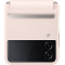 Coque Samsung G Z Flip 4 en Cuir Rose Samsung