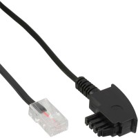 Câble InLine® TAE-F vers RJ45 8P2C, 25 m