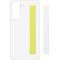 Coque transparente Samsung G S21FE avec lanière avec lanière Blanche Samsung