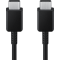 Câble FastCharge pour 25W USB C/USB C 1,8m Noir Samsung