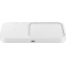 Chargeur induction plat DUO Watch FastCharge 15W Blanc Samsung