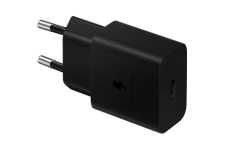 Chargeur maison USB C PD 15W Power Delivery Noir Samsung