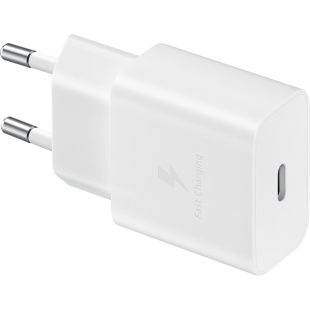 Chargeur maison USB C PD 15W Power Delivery Blanc Samsung