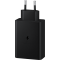 Triple Chargeur maison USB A+C+C PD 65W (35W+25W+5W) Power Delivery Noir Samsung