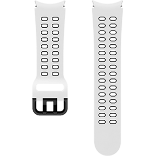 Bracelet Extreme Sport pour G Watch 4/5 115mm, S/L Blanc Samsung
