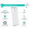 Coque Renforcée Samsung G A13 4G FEEL Garantie à vie Transparente - 50% Plastique recyclé Certifié GRS Force Case