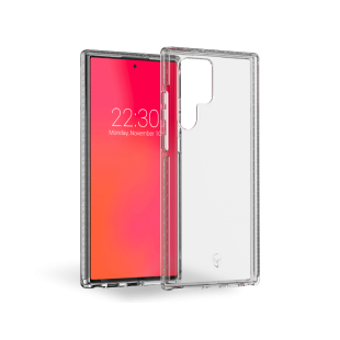 Coque Renforcée Samsung G S22 Ultra 5G LIFE Garantie à vie Transparente Force Case