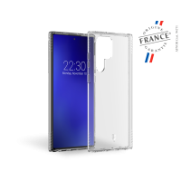 Coque Renforcée Samsung G S22 Ultra 5G PULSE Made in France Garantie à vie Transparente Force Case