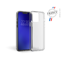 Coque Renforcée iPhone 13 Pro Max PULSE Made in France Garantie à vie Transparente Force Case