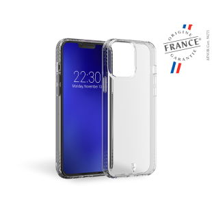 Coque Renforcée iPhone 13 Pro Max PULSE Made in France Garantie à vie Transparente Force Case
