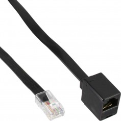 Rallonge ISDN, InLine®, RJ45 (8P8C) mâle/fem., 10m