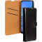 Folio Wallet Oppo A53S Noir avec languette de fermeture Bigben