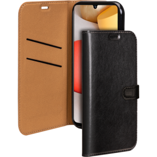 Folio Wallet Samsung G A42 5G Noir avec languette de fermeture Bigben