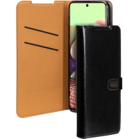 Folio Wallet Samsung G A72 4G Noir avec languette de fermeture Bigben