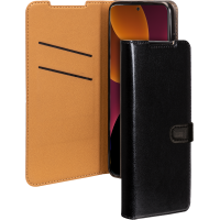 Folio Wallet Samsung G S22 Ultra 5G Noir avec languette de fermeture Bigben