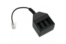 Adaptateur câble TAE RJ11 (6P4C) prise sur TAE NFN prise femelle