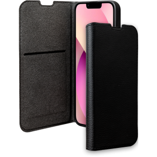 Folio Wallet iPhone 13 Noir - 65% Plastique recyclé Certifié GRS Bigben