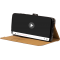 Folio Wallet Vivo X60 Pro Noir avec languette de fermeture Bigben