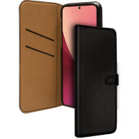 Folio Wallet Xiaomi 12 Noir avec languette de fermeture Bigben