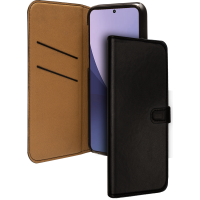 Folio Wallet Xiaomi 12 Pro Noir avec languette de fermeture Bigben