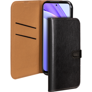 Folio Wallet Xiaomi Mi 10T Lite Noir avec languette de fermeture Bigben