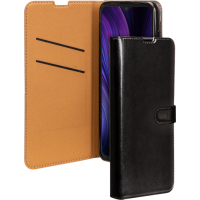 Folio Wallet Xiaomi Redmi 9T Noir avec languette de fermeture Bigben