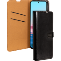 Folio Wallet Xiaomi Redmi 10 Noir avec languette de fermeture Bigben