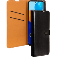 Folio Wallet Xiaomi Redmi Note 11S 5G Noir avec languette de fermeture Bigben