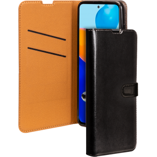 Folio Wallet Xiaomi Redmi Note 11S 5G Noir avec languette de fermeture Bigben