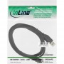 Câble Micro USB 2.0, InLine®, prise USB-A à prise Micro-B, 0,5m