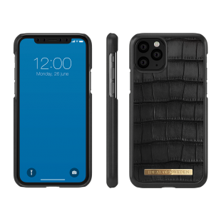 iPhone 11 Pro Croco Finish Capri Case Black Ideal Of Sweden
