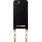 Coque Necklace Bandoulière Apple iPhone 6/7/8/SE/SE22 Jet black croco Ideal Of Sweden