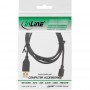 Câble InLine® Micro USB 2.0 USB Type A mâle à Micro-B mâle noir 1,5m