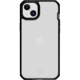 Coque Renforcée iPhone 14 Plus Hybrid Solid R 100% Plastique recyclé Contour noir Itskins