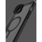 Coque Renforcée iPhone 14 Compatible MagSafe Hybrid Solid R 100% Plastique recyclé Transparente Noire Itskins