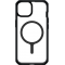Coque Renforcée iPhone 14 Plus Compatible MagSafe Hybrid Solid R 100% Plastique recyclé Transparente Noire Itskins