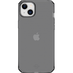 Coque Renforcée iPhone 14 Plus Spectrum Clear R 100% Plastique recyclé Transparente Noire Itskins