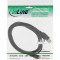 Câble InLine® Micro USB 2.0 USB Type A à Micro-B mâle noir 3m