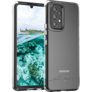 Coque Samsung G A33 5G Infinia Transparente - 50% Plastique recyclé Certifié GRS Just Green