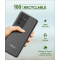 Coque Samsung G S21 Ultra 5G Infinia Transparente - 100 % Recyclable Just Green