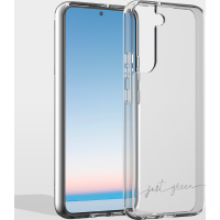 Coque Samsung G S22+ 5G Infinia Transparente - 100 % Recyclable Just Green