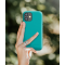 Coque iPhone 12 / 12 Pro Natura Blue Lagoon - Eco-conçue Just Green