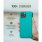 Coque iPhone 12 / 12 Pro Natura Blue Lagoon - Eco-conçue Just Green