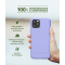 Coque iPhone 12 / 12 Pro Natura Lavande - Eco-conçue Just Green