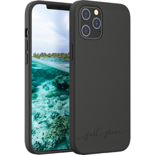 Coque iPhone 12 Pro Max Natura Noire - Eco-conçue Just Green